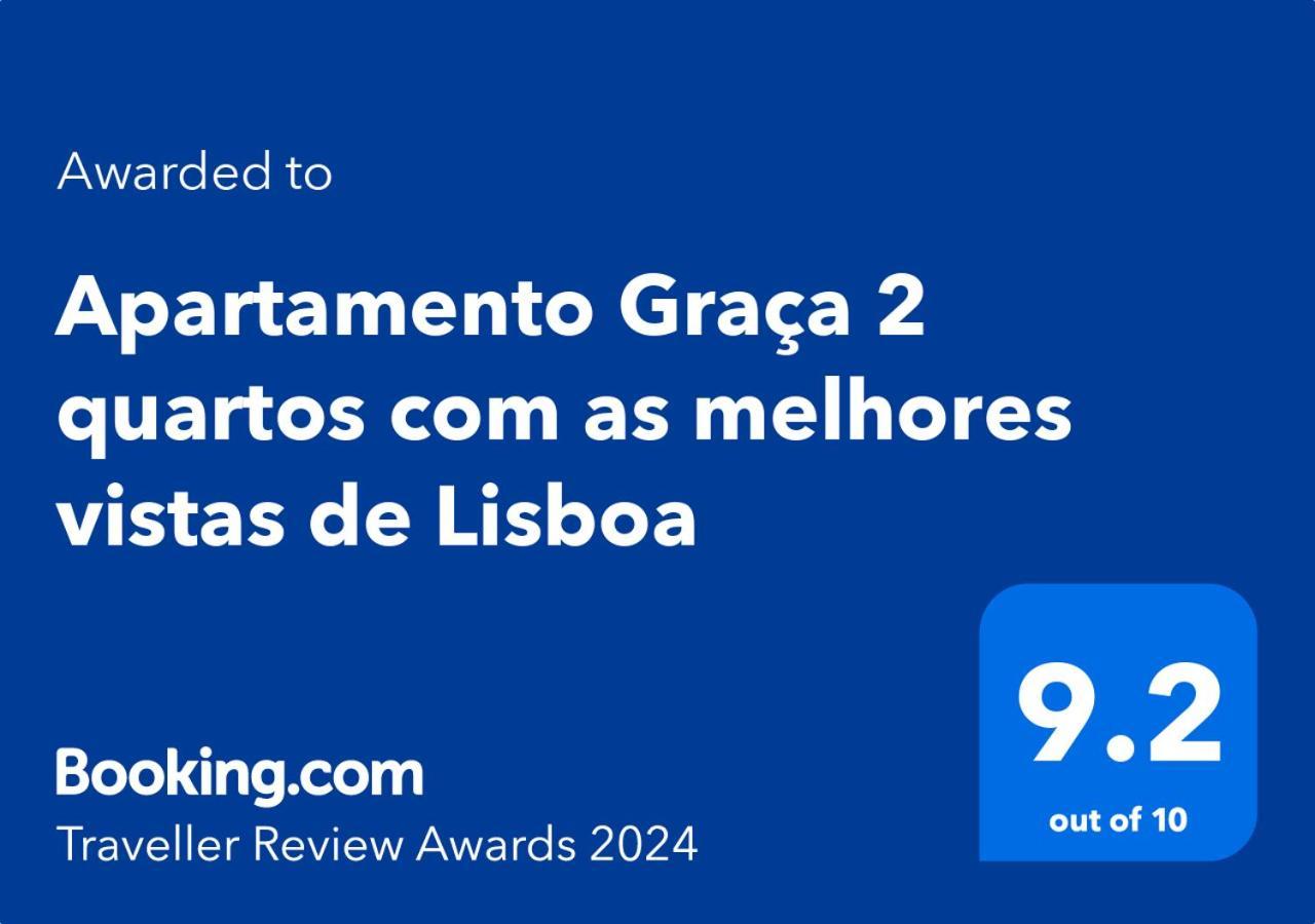 Apartamento Graca 2 Quartos Com As Melhores Vistas De Lisboa Esterno foto